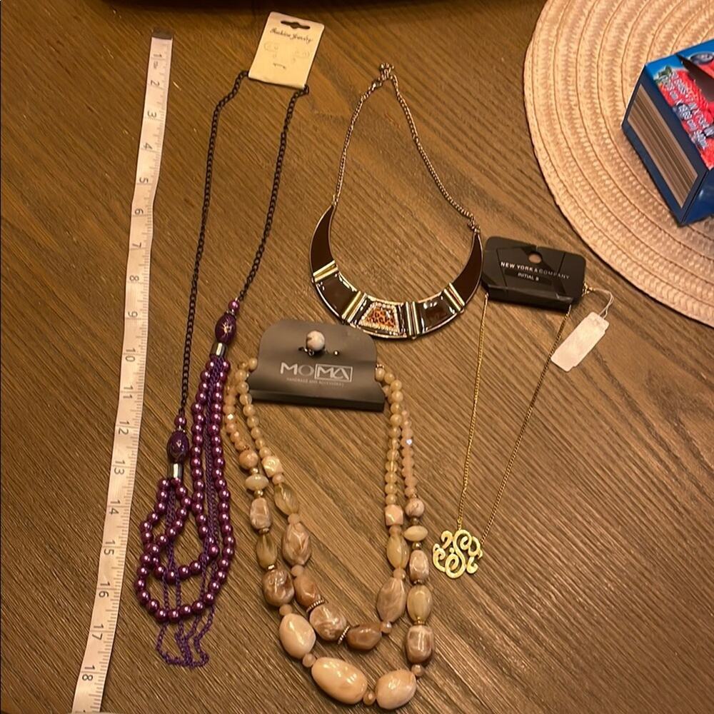 Bundle of Fashion necklaces some NWT